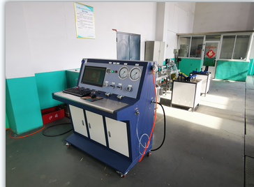 緊急切斷閥校驗臺在朝陽質監局調試完畢!